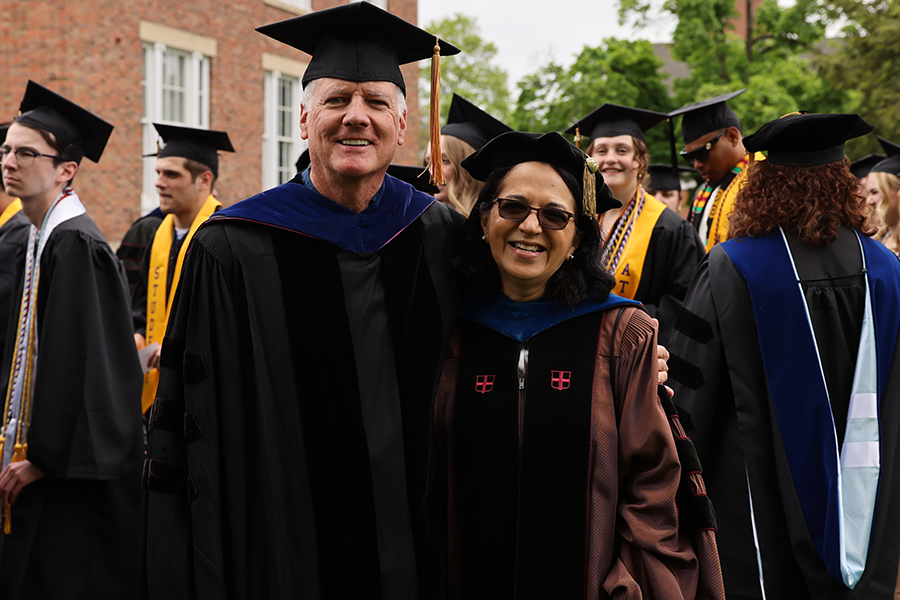 Albion College honors retiring faculty and instructional staff at 2024